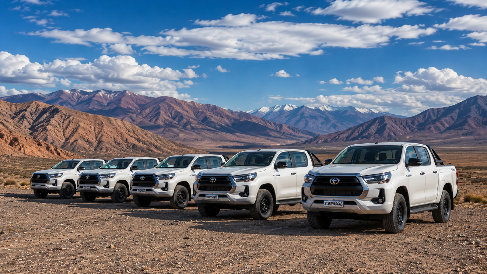Flota de Camionetas Hilux 4x4 - StarVargas